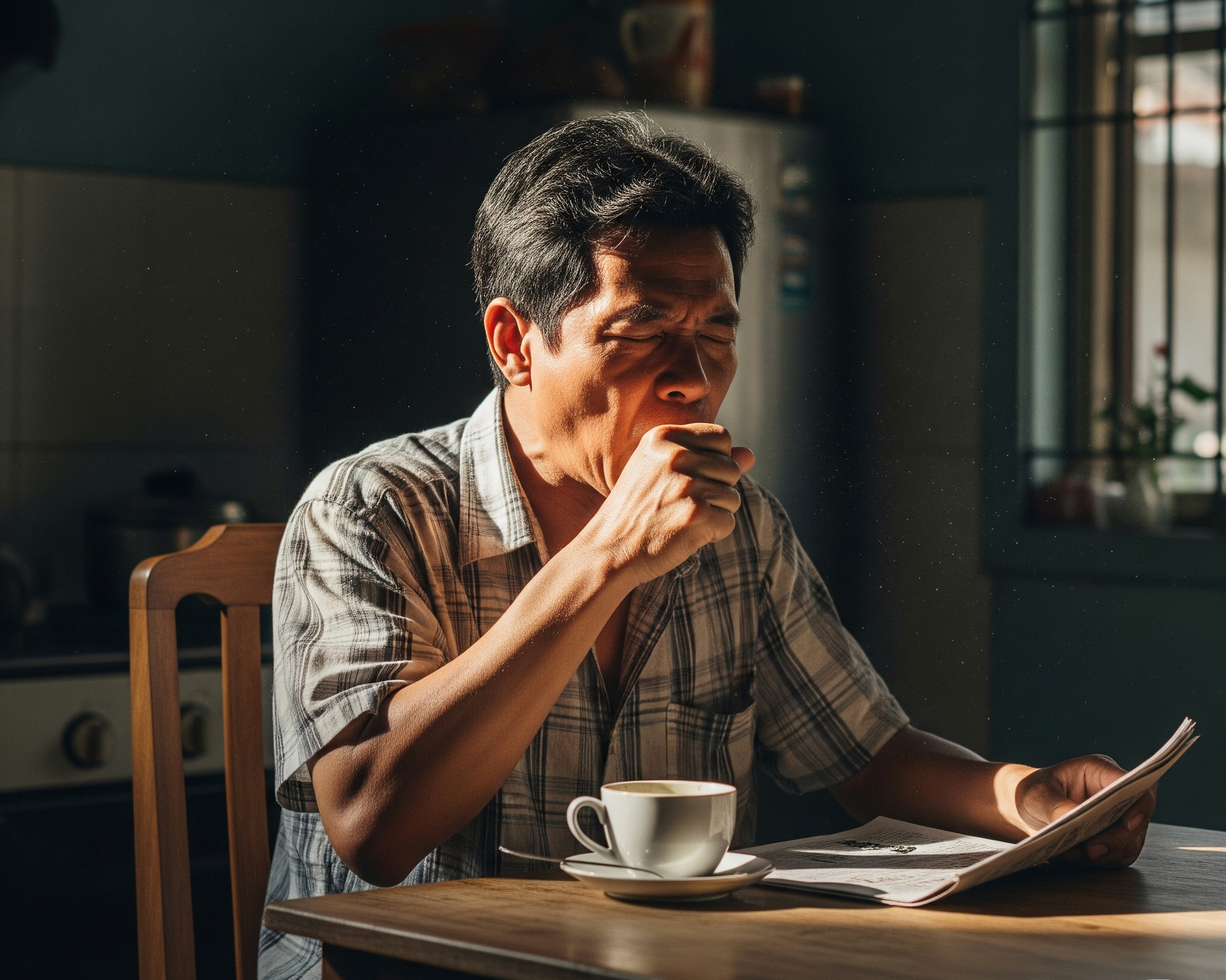 Ho đờm buổi sáng ở người hút thuốc - Cảnh báo sớm không nên bỏ qua